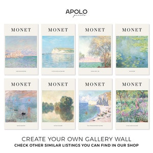 Printable Monet Painting Claude Monet Poster Downloadable - Etsy