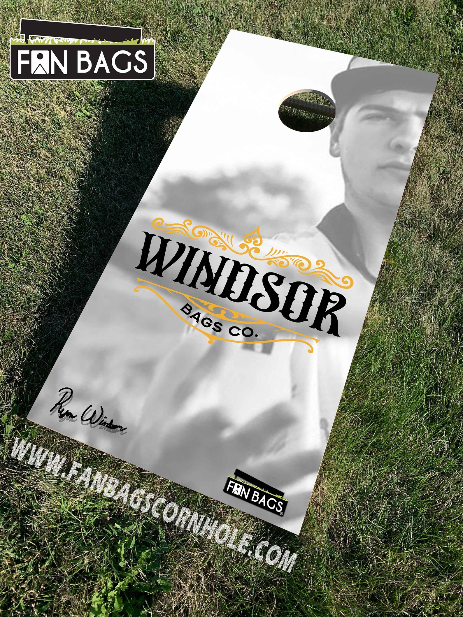 ACL PRO Ryan Windsor Cornhole Boards Regulation Size | Etsy