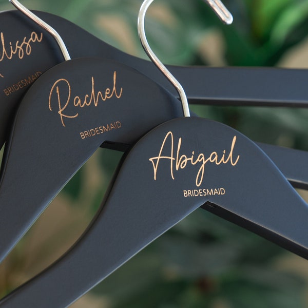 Personalized Wedding Hanger - Hanger for Wedding Dress - Wedding Hanger - Wooden Engraved Hanger - Bridal Dress Hanger - Name Hangers