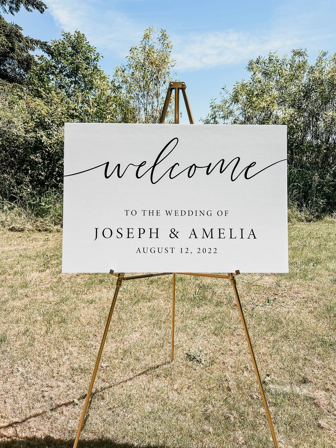 Wedding Sign to the Wedding Sign Personalized Wedding