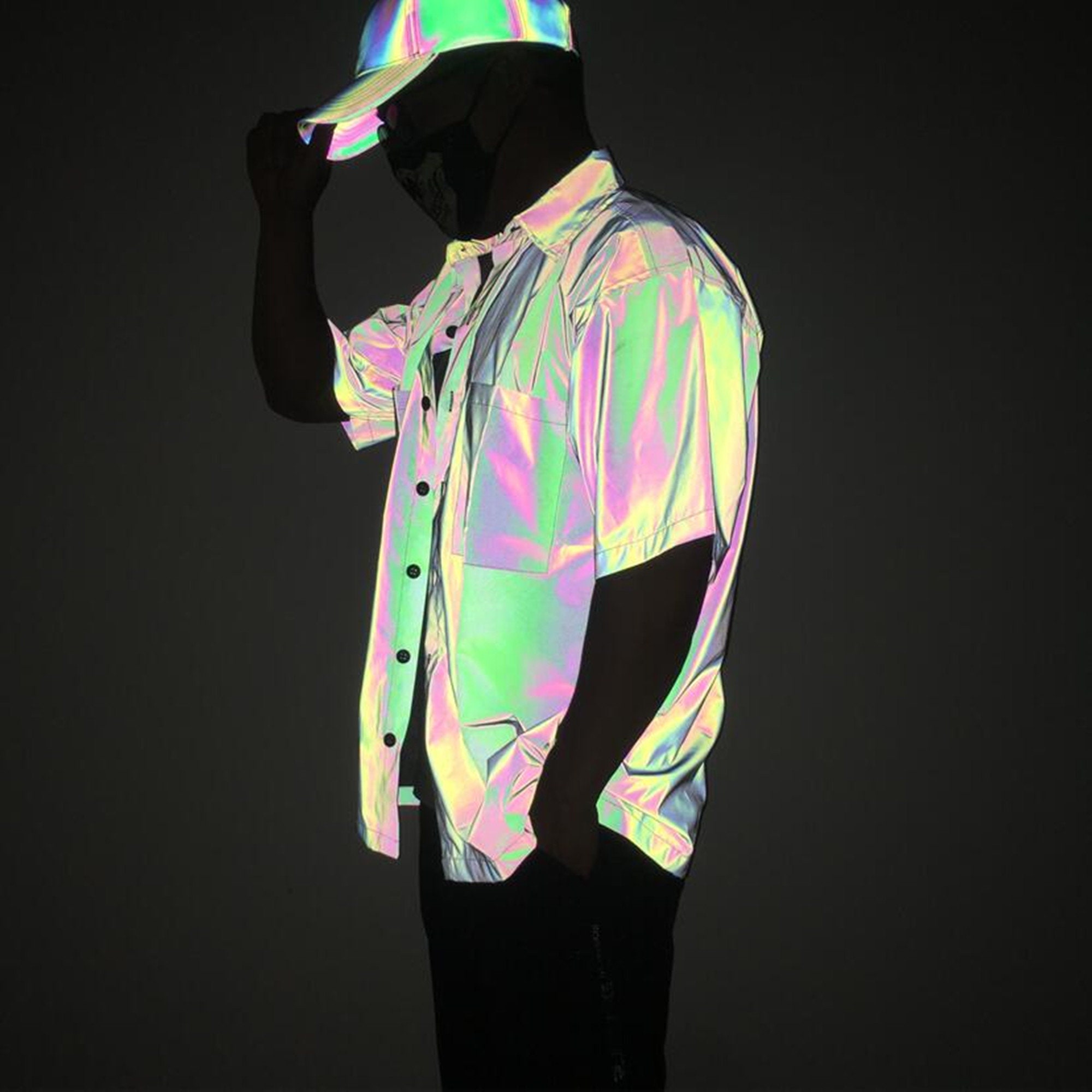 Rainbow reflective best sale outfit