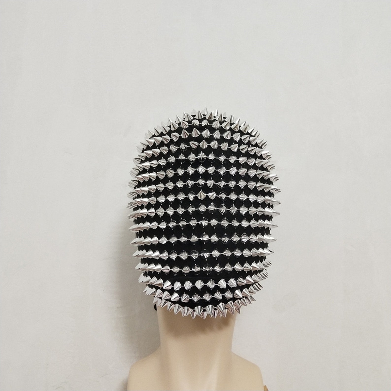 Silver Full Face Spike Margiela Mask Full Coverage Haute Etsy