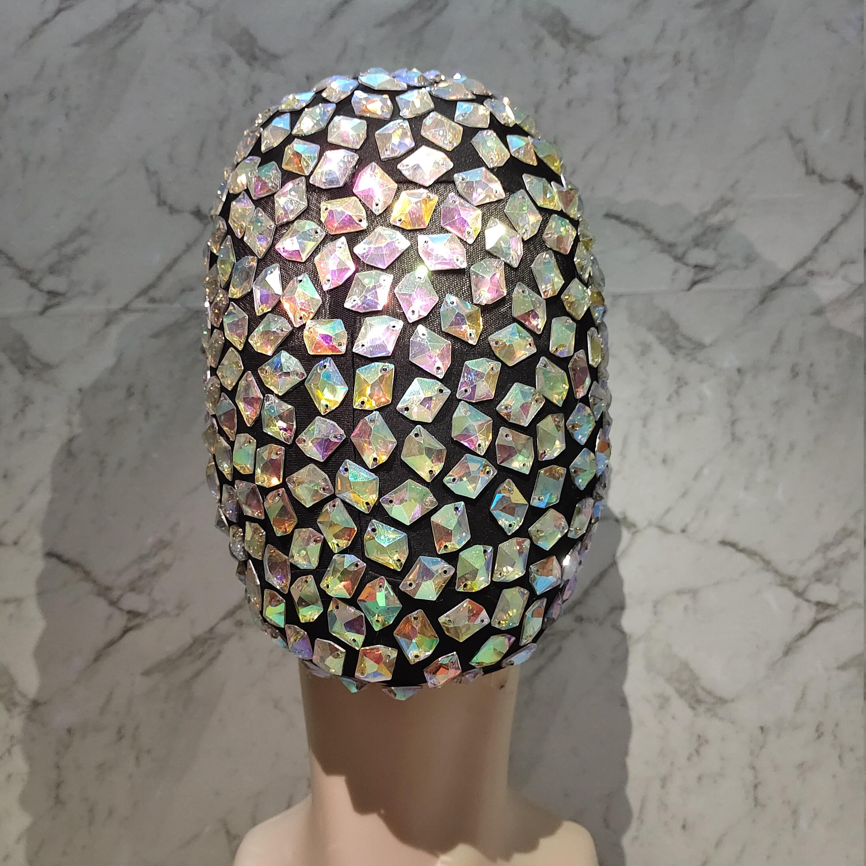 Dazzling Diamond Full Face Jewel Margiela Mask Full Coverage Etsy