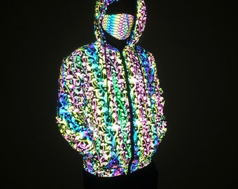 long reflective jacket