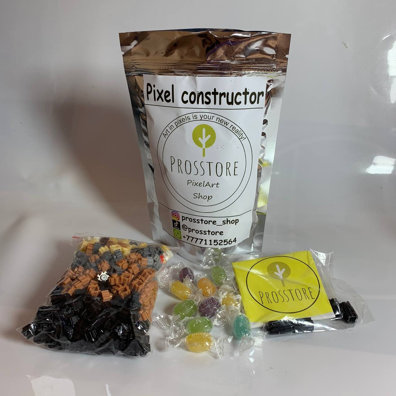 Pixel Art Plastic Blocks Kit Scrooge Mcduck Character DIY Etsy