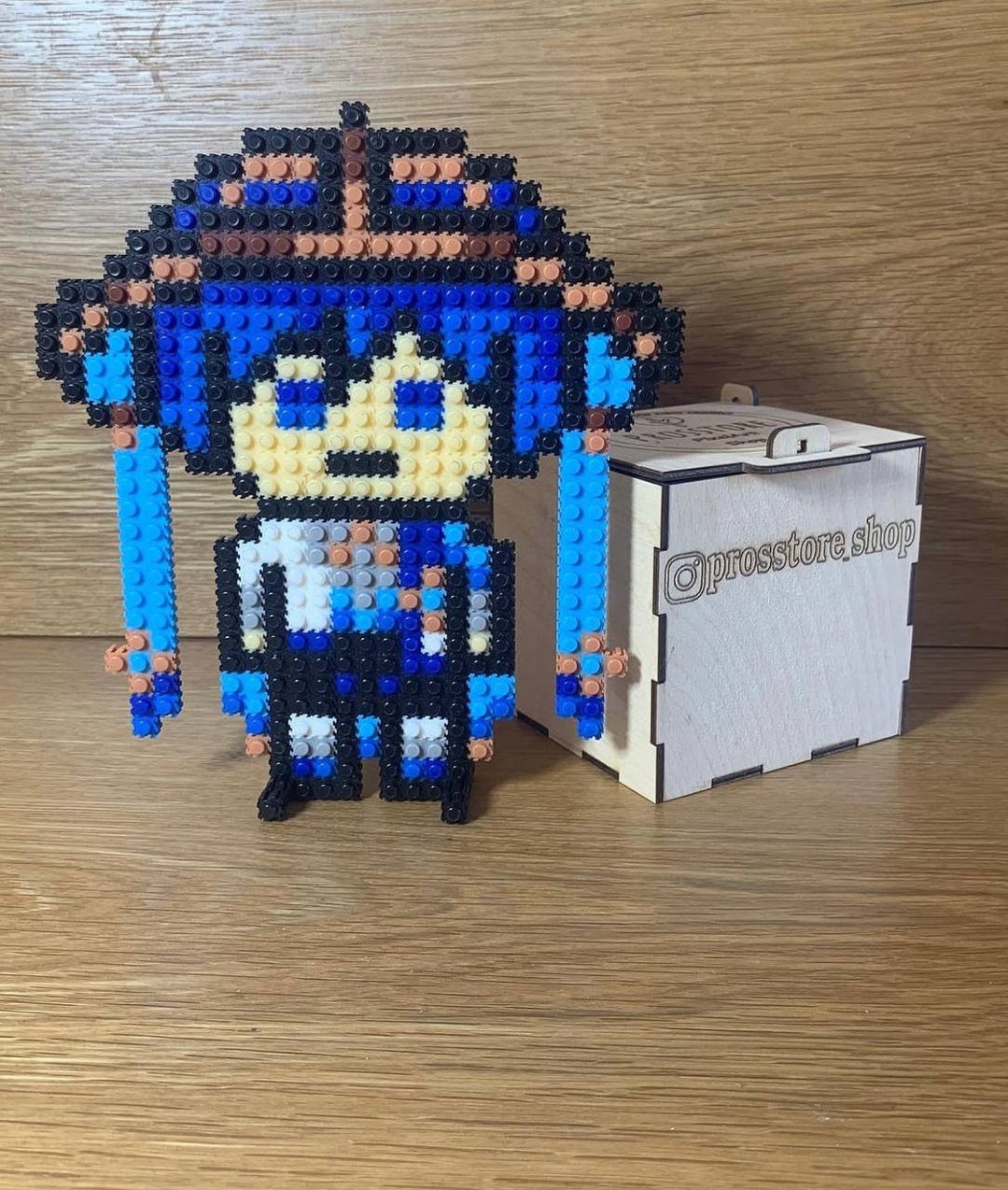 Scaramouche Pixel Building Blocks Kit Creative Plastic Etsy