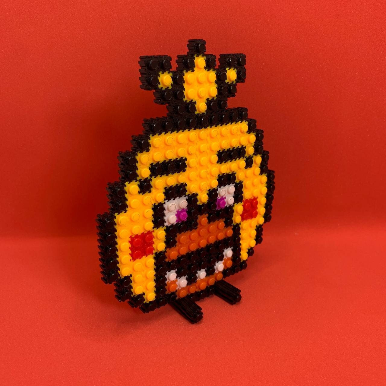 Chica the Chicken FNAF Pixel Art Plastic Building Blocks - Etsy Australia