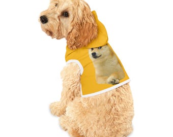Yellow Doge Pet Hoodie | Officially Licensed Product