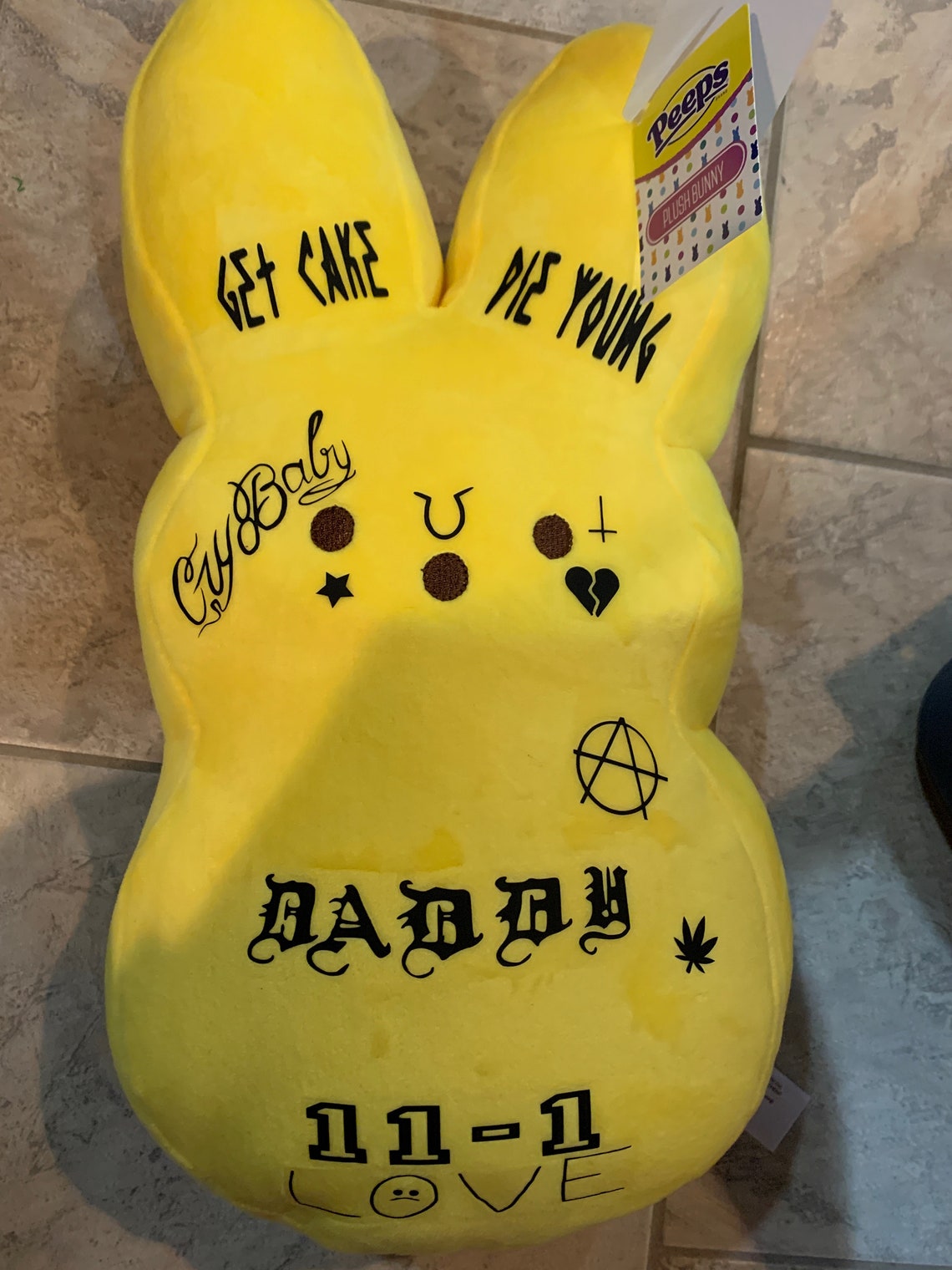 huge peep plush huge peep plush