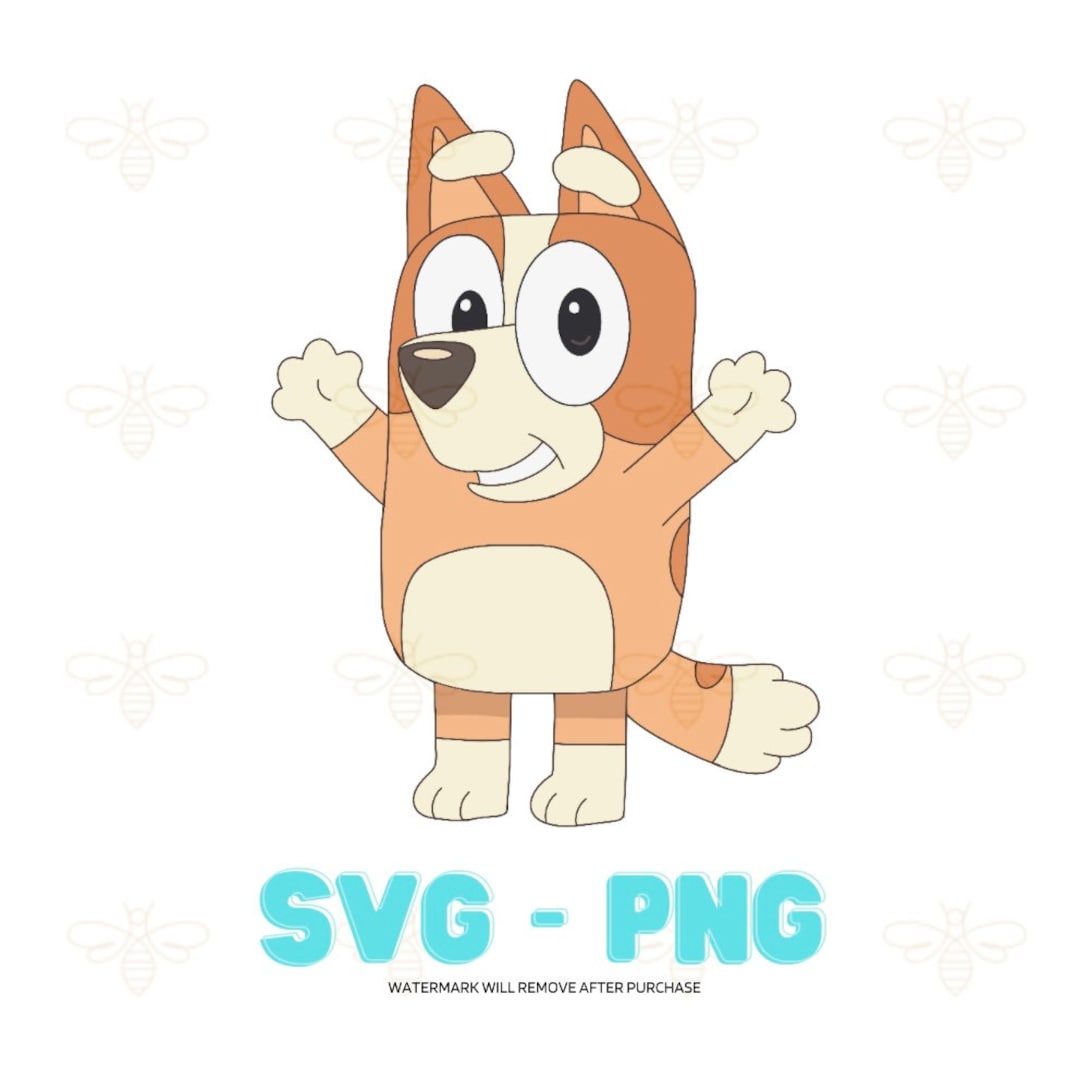 Bluey Bingo SVG & PNG Bundle, Bluey Svg, Bluey Png, Bluey Family, Bluey