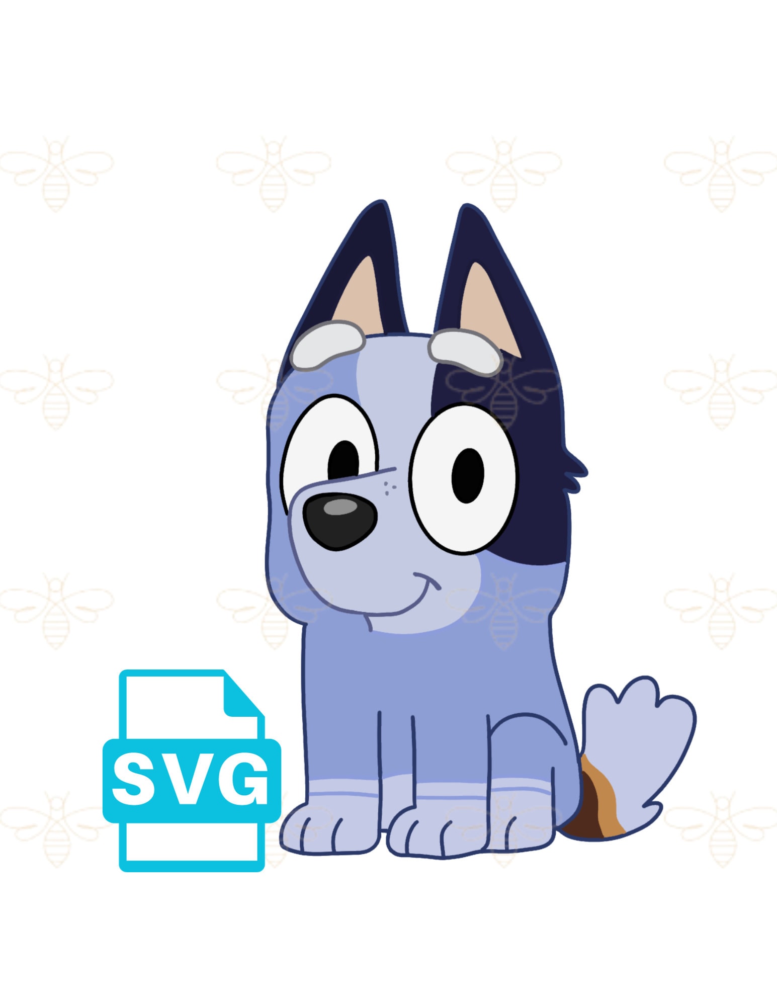 Bluey Socks SVG , Bluey Family, Bluey SVG, Bluey Characters, Cricut