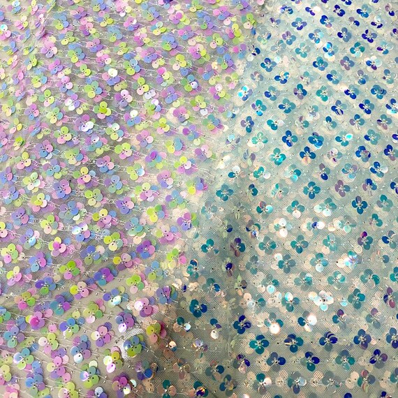 iridescent sequins
