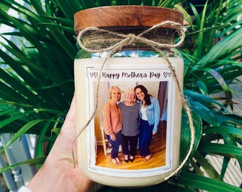 Personalized Photo Candles- Customize your own candle