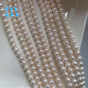 3A 3-12 mm Fios de pérolas de água doce redondas, pérolas redondas brancas, atacado de pérolas, fabricação de joias faça você mesmo, pérolas cultivadas, fios de pérolas inteiras