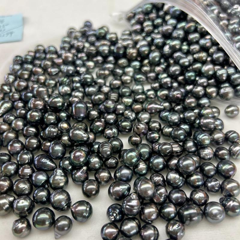 Perle Noire De Tahiti Baroque 20,8mm - Non Percée, Avec Certificat, 26,57 Carats - Neuf Avec étiquettes