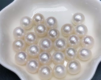 3a 1pc 6-10mm freshwater pearl bead, natural loose pearl for diy jewelry making and beading projects