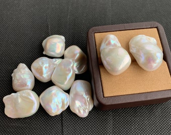 4A 1pc 15-24mm Large Flameball Baroque Pearl, Freshwater Pearls, Wholesale Pearls, Loose Pearl, Diy Jewelry Making, Handmade Jewelry