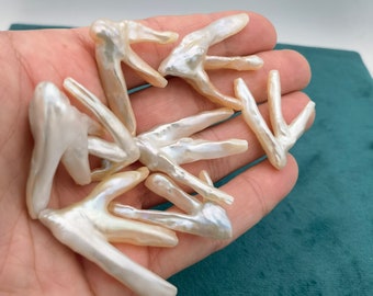50% OFF 1pc 28-43mm chicken feet baroque pearls