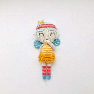 Bronte the Pixie Girl - CROCHET PATTERN - from the Fairies & Fantasy Collection - amigurumi - crochet doll - oche pots