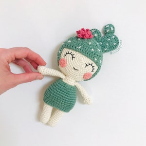 Pia de Prickly Pear - HAAKPATROON - uit de Cactus Doll Collection - door oche potten - amigurumi