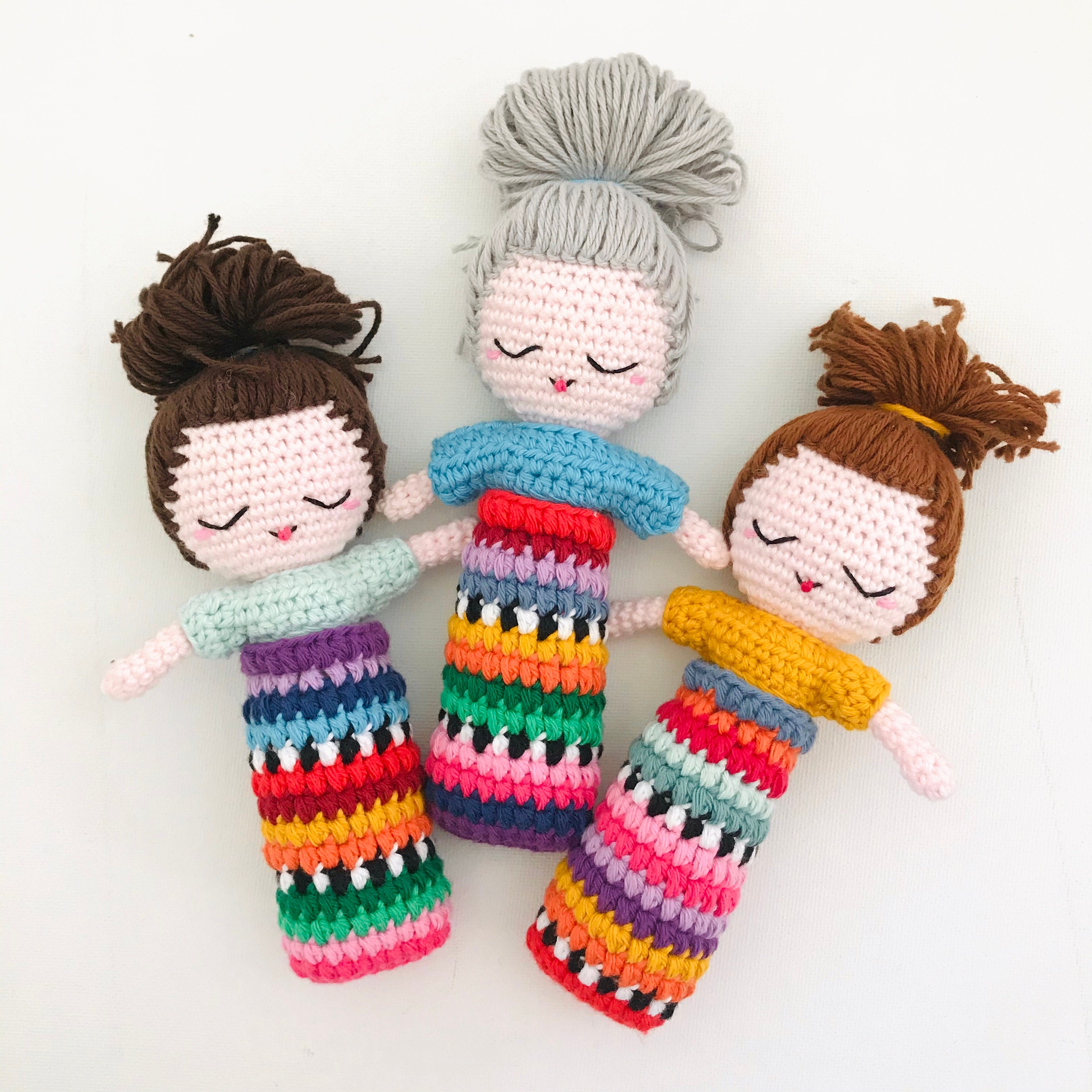 Worry Doll CROCHET PATTERN by Oche Pots Amigurumi Etsy