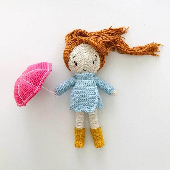 Amity's Rainy Day Adventure CROCHET PATTERN Doll Clothing, Accessories From  the Adventures of Amity Collection Oche Pots Amigurumi -  New Zealand