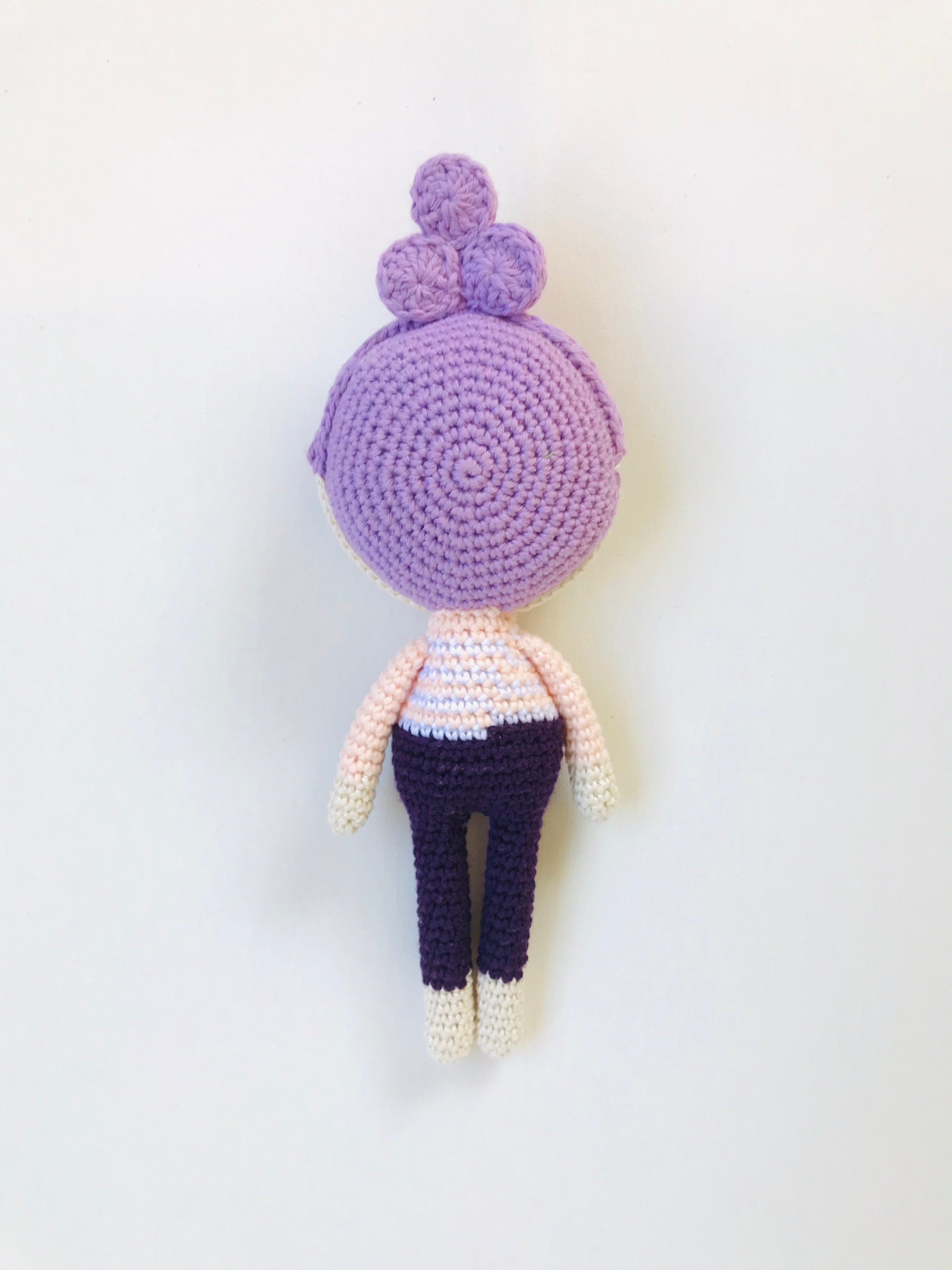 Violet the Grape Girl - CROCHET PATTERN - From the Oche's