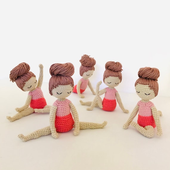 Yoga Series CROCHET PATTERN by Oche Pots Amigurumi Doll Wireless, Seamless  Design Patterns for 5 Dolls in Different Yoga Postures -  Canada
