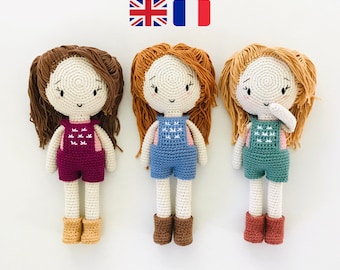 Amity Doll Crochet Pattern: Dressable Amigurumi Doll (PDF)