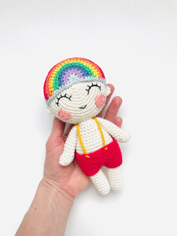 Sky Doll Series PATTERN BUNDLE Rainbow Boy Storm Girl Sunshine Snowflake  Rainy Days by Oche Pots Amigurumi Crochet 
