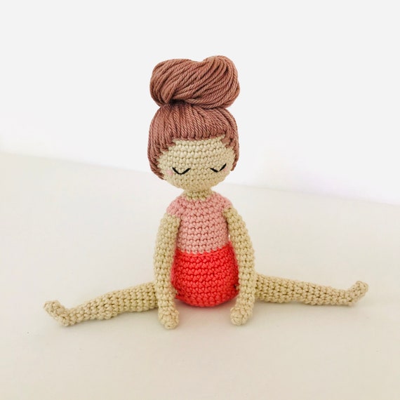 Yoga Series CROCHET PATTERN by Oche Pots Amigurumi Doll Wireless, Seamless  Design Patterns for 5 Dolls in Different Yoga Postures 