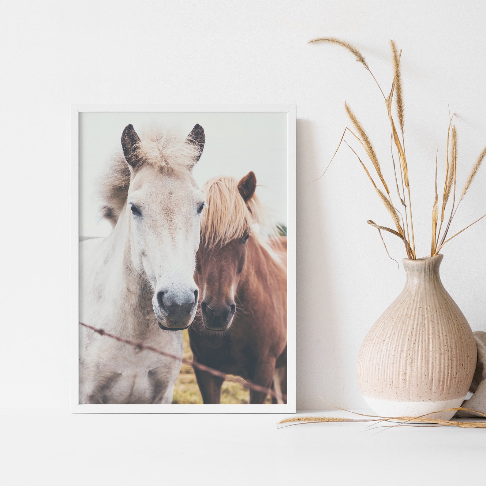 Western Horse Wall Art Country Rustic Print Equestrian Wall Etsy