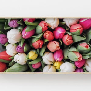 Samsung Frame TV Art | Bunch of Tulips Photo | Floral Art for Frame TV | Farmhouse Decor | Spring Frame TV Art | Tulip Art Download
