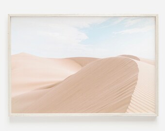 Desert Print, Sand Dunes, Desert Photography, Western Decor, Printable Wall Art, Southwestern Art Print, Digital Download, Moroccan Decor