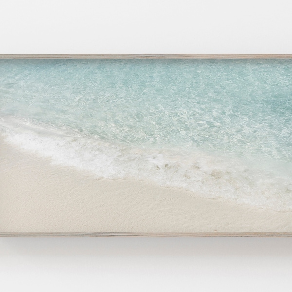 Samsung Frame TV Art | Beach Digital Art | Tropical Art for Frame Tv | Ocean Waves Download | Coastal Art Frame Tv | Samsung Art Frame