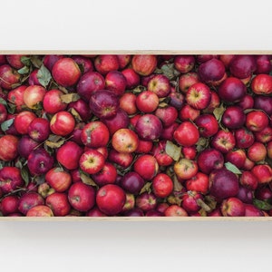 Samsung Frame TV Art | Autumn Art Print | Fall Apples Digital Art | Art for Samsung Frame Tv | Frame Art Tv | Samsung Art Frame