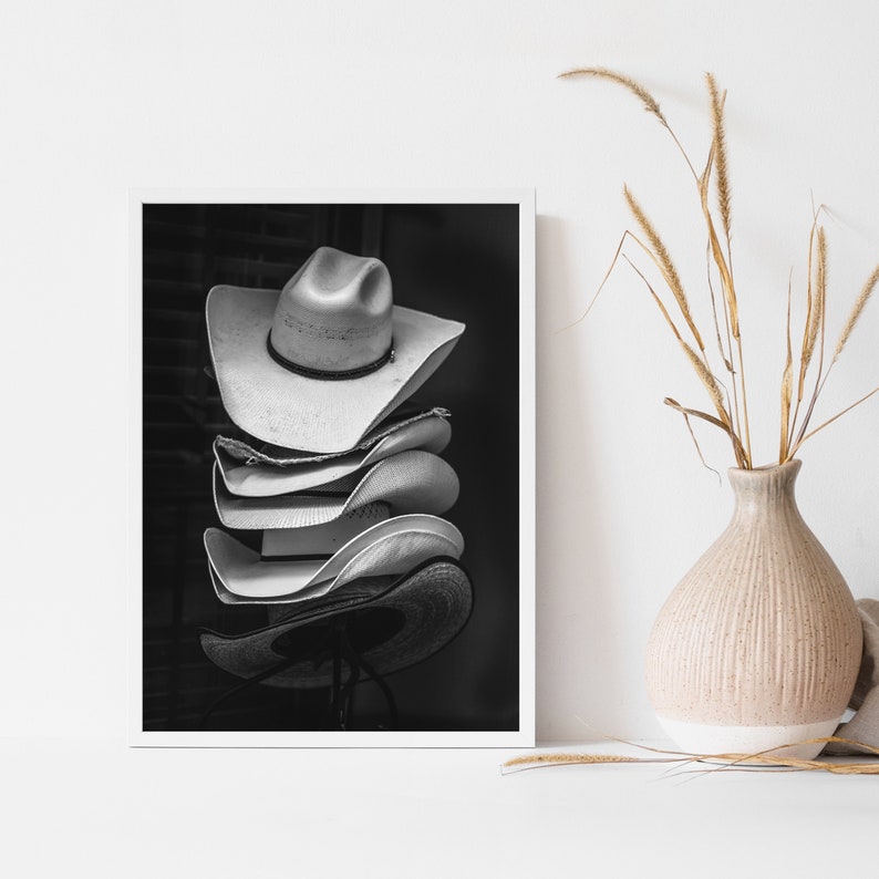 Modern Farmhouse Wall Art Western Wall Art Black and White Etsy