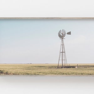 Samsung Frame TV Art | Windmill Art for Frame TV | Farmhouse Digital Art | Rustic Download | Print for Digital TV | Modern Farm Frame Tv Art