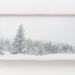 Samsung Frame TV Art | Winter Forest Digital Art | Snowy Winter Wonderland | Pine Forest Frame TV | Digital Art for Frame TV | Winter Print