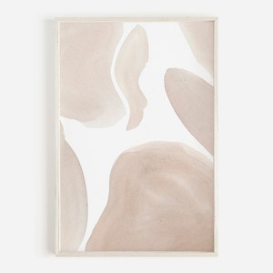 Neutral Watercolor Print, Abstract Print, Beige Wall Art, DIY Wall Art, Large Wall Art, Neutral Tones, Earthy Tones, Abstract Wall Art Print