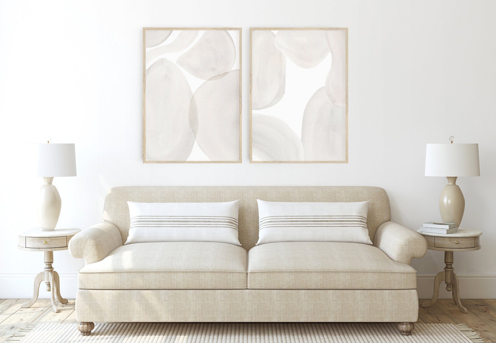 Neutral Art DIY Wall Art Grey Wall Art Large Wall Art Set Etsy