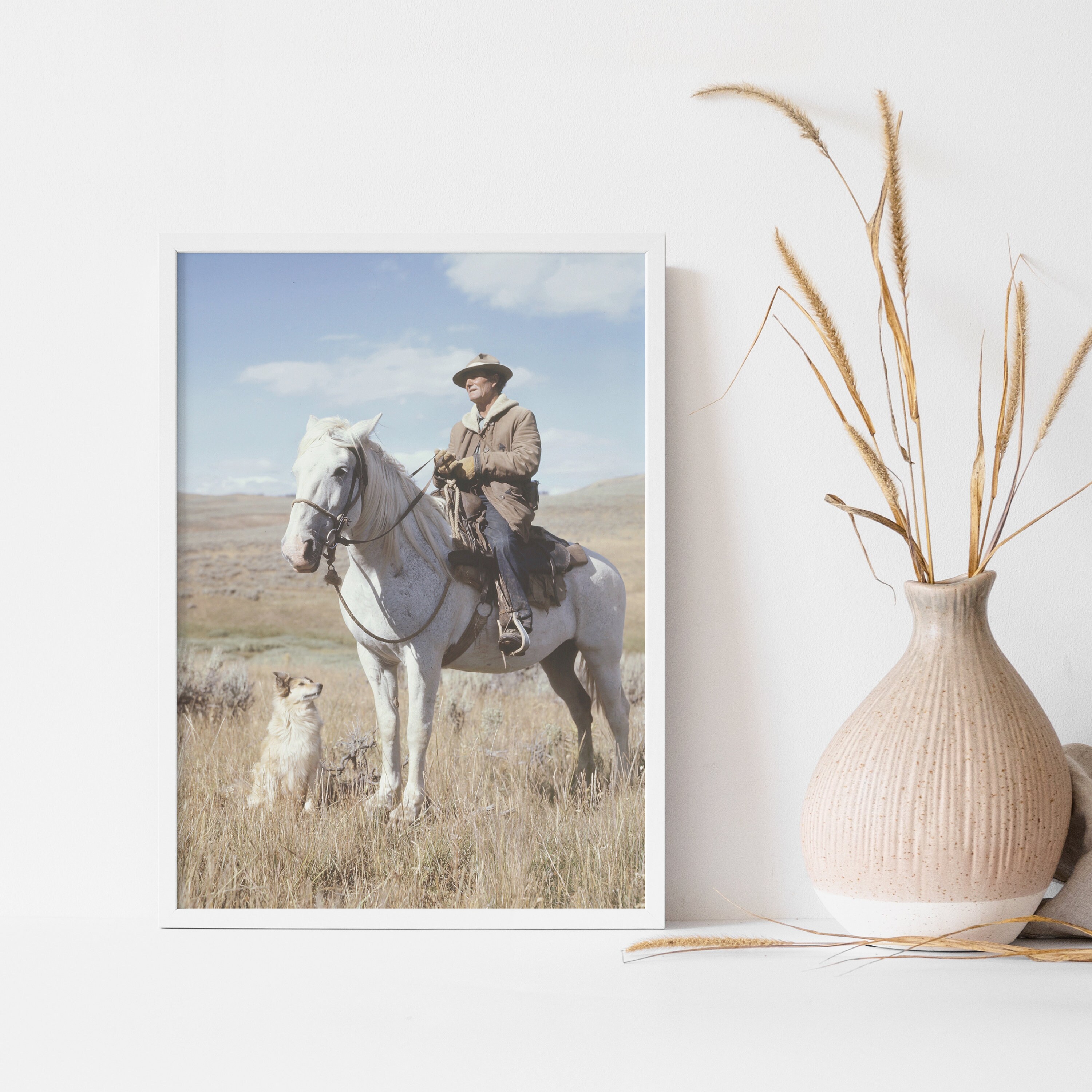 Cowboy Print Western Decor Southwestern Wall Art Western Etsy