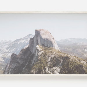 Half Dome Yosemite, Yosemite Mountain Photo, Half Dome Landscape, California Wall Art, Nature Travel Print, Half Dome Digital Download