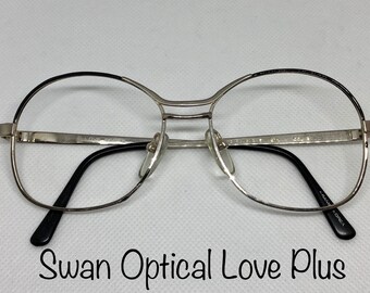 Vintage Swan USA Women Eyeglasses Frame Eyewear Virginia Brown/Clear Glasses Vintage Swan USA Clear Blonde Eyeglasses, Deadstock - Etsy main image 3
