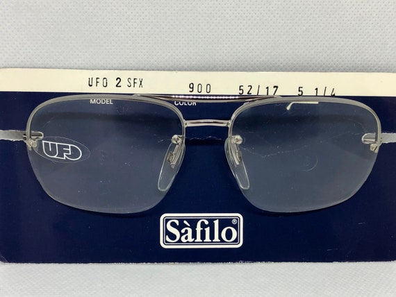 Vintage Italian-made Safilo Optical Unisex Glasses - image 1