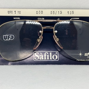 Vintage Italian-made Safilo Optical Unisex Glasses