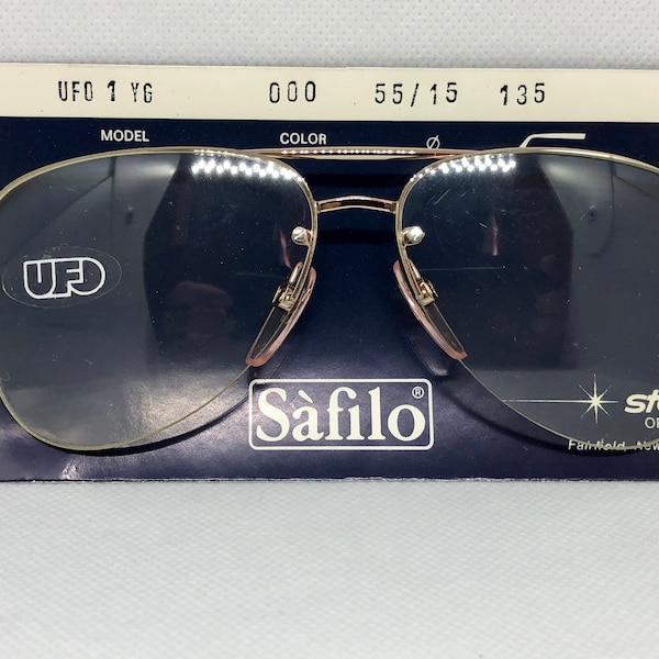 Vintage Italian-made Safilo Optical Unisex Glasses