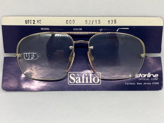 Vintage Italian-made Safilo Optical Unisex Glasses