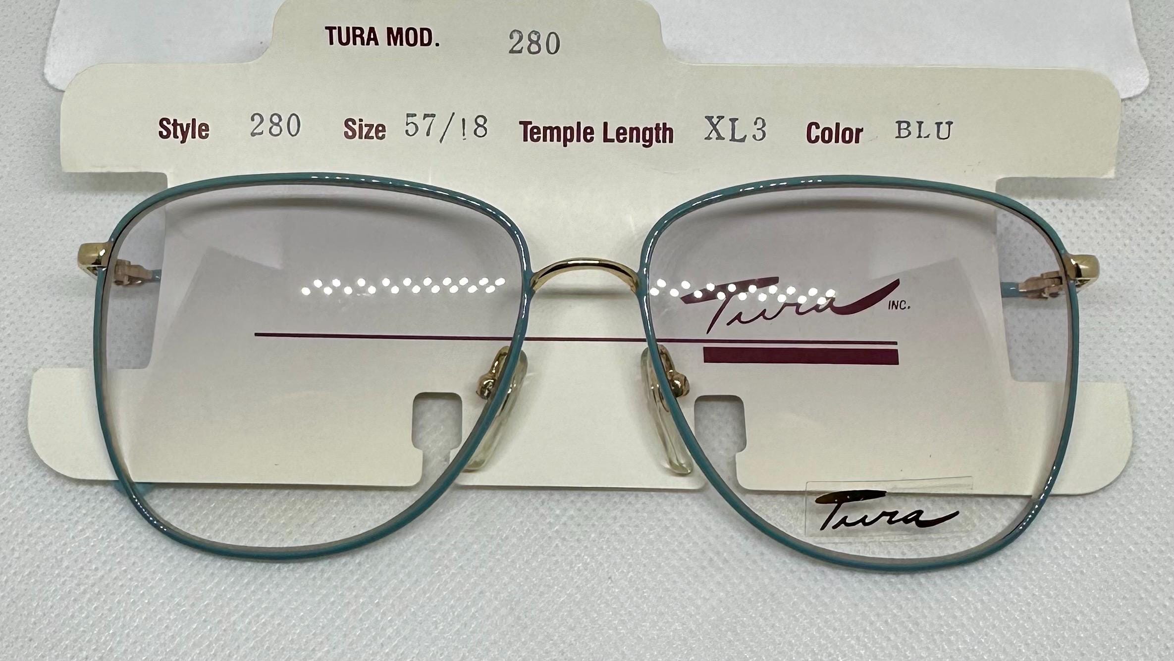 Vintage Tura Eyeglasses - Etsy