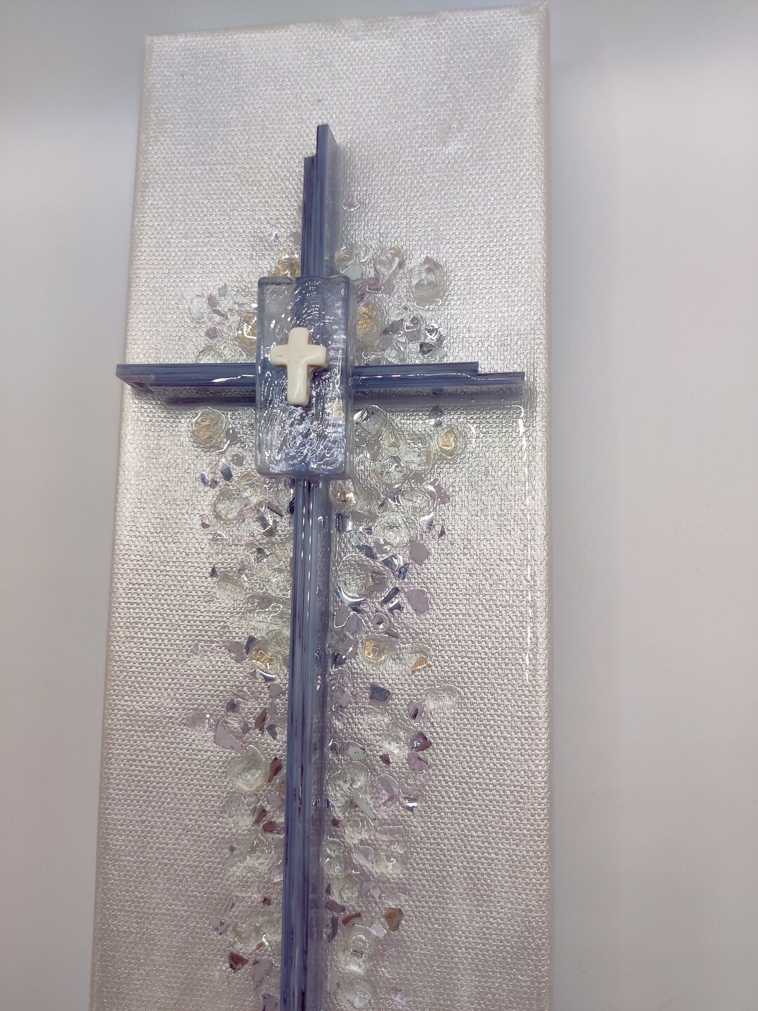 Stained Glass Cross Cross Wall Décor Resin Cross Christian - Etsy